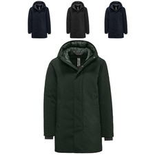 Bomboogie Aberdeen Veste D'Hiver Homme Manteau Parka Matelassée Anorak Doublé