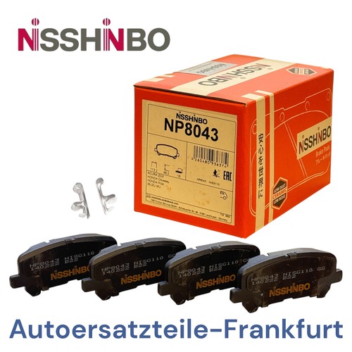 Plaquettes frein arriere - plaquettes,