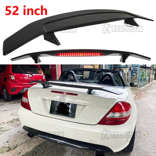 Rear trunk spoiler wing - rear,
