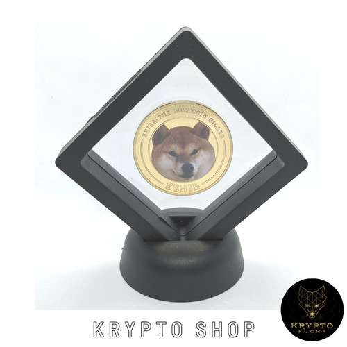 Shiba inu krypto pièce de - or,
