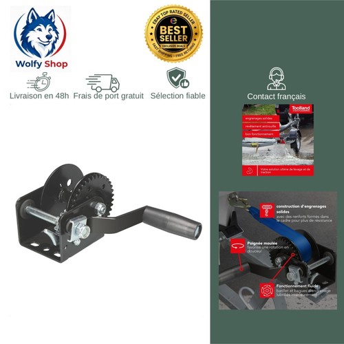 Treuil manuel 250 acier - treuil,