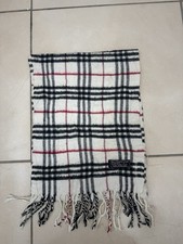 Écharpe Burberry blanche