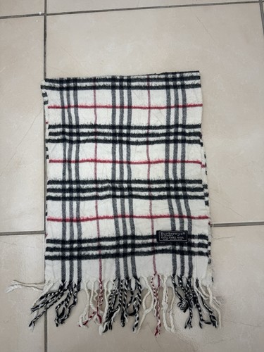 écharpe burberry blanche - Écharpe,