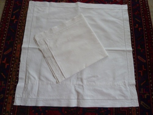 Anciennes taies - (1, paire)