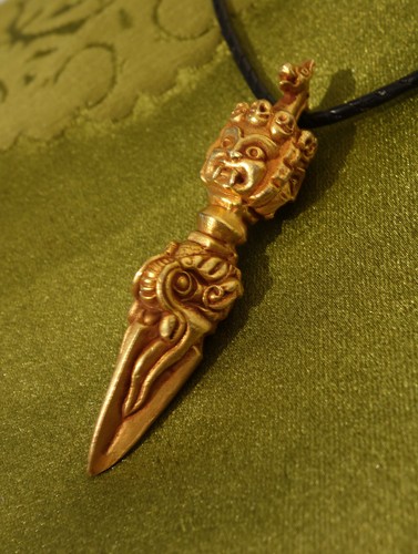 Pendentif phurba fin - phurba,