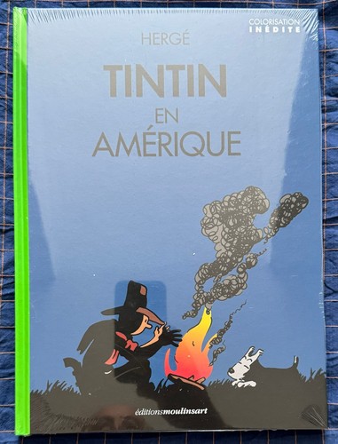 Tintin amerique colorise - tintin, en