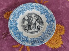 Assiette Parlante Porcelaine