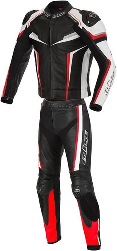 Hommes moto combi cuir - cuir,