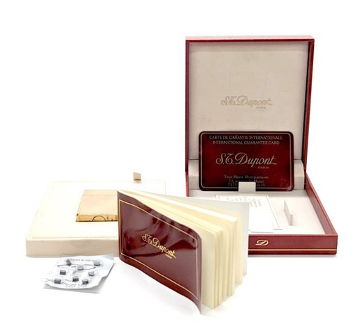 Briquet dupont plaqué or - briquet,