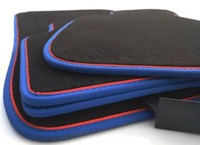 Set Tapis Sol Pour Bmw Série 3 E90 M3 Berline Forme Origine Velours Noir 750g/m²
