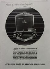 ADVERTISING car BALLOT YEAR 1929 A2838