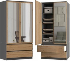 Armoire Malwa SS-90L en chêne