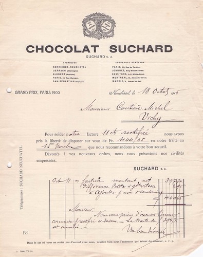 Suisse neuchatel chocolatier - suisse,