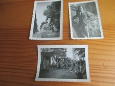 3 photo photograph 83 var CHANTIER JEUNESSE? 8 X 6 CM + - approx n5