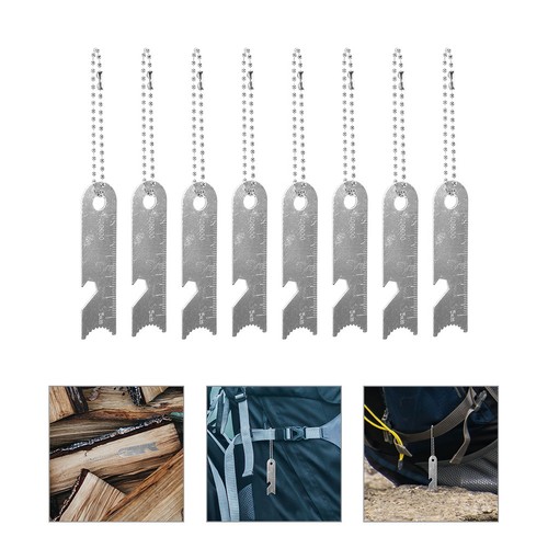 Silver manganese steel flint - silver,