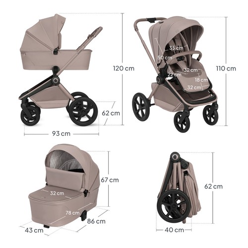 Poussette lionelo freya 1 - poussette,