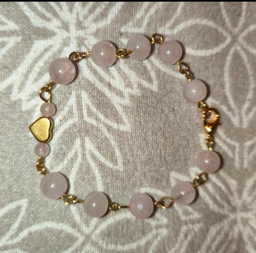 Bracelet quartz rose - quartz,