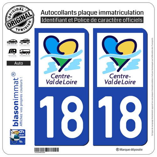 Stickers autocollant plaque - 2,