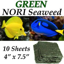 GREEN Nori Seaweed 10 Sheets