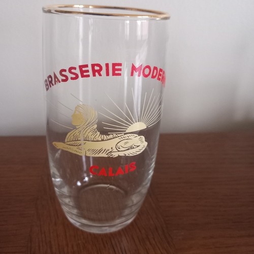 Ancien verre 25cl bière - 1,