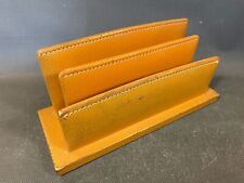 Vintage De&co 1950s Leather Office Letter or Document Holder
