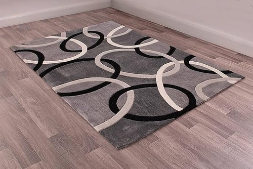 Tapis laine touffeté la - touffeté,