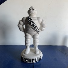 VINTAGE MICHELIN BIBENDUM ADVERTISING MASCOT PLASTER SCULPTURE MASCOT 48cm