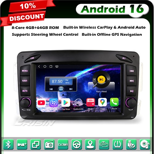 64go android autoradio - 64go, 16