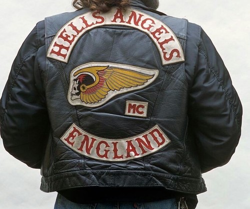 Hells angels embroidered patch - embroidered,