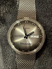 MIDO Commander DatoDay Automatic Stainless  37mm 8429 Two Tone Dial