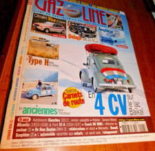 GAZOLINE n°147 AUTOBIANCHI BIANCINA DELAGE D6 11 AMPHICAR 770 CITROEN TYPE H