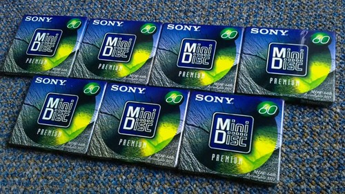 Minidisc sony premium - 7,