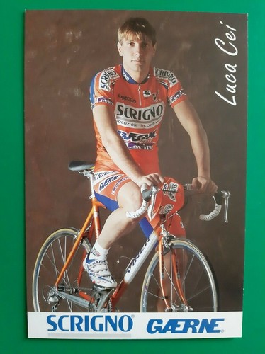 Cyclisme carte cycliste luca - carte,