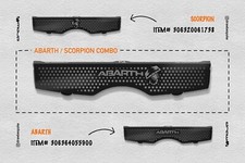 FIAT 500 ABARTH STYLE PARCEL SHELF - LOAD COVER -SATIN BLACK - ABARTH / SCORPION