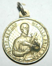 religious medal Saint Gerard Majella early 1900