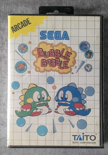 Bubble bobble sega master - bobble,