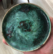 Rare Assiette coupelle Grés Art nouveau signé Alexandre BIGOT