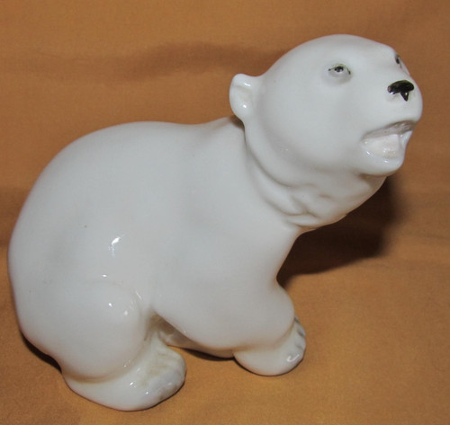 Statuette ours polaire - ours,