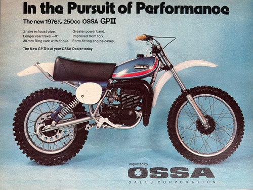 Vintage 1977 ossa 250 - vintage,