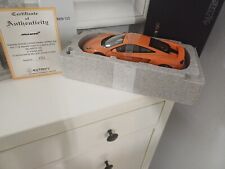 Mclaren 12C  Autoart Signature 1.18 - Miniature Orange- Série Limitée Collector 