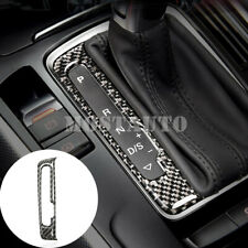 For Audi A4 S4 Carbon Fiber Console Gear Box Display Screens Cover 2008-2015
