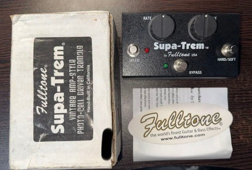 Fulltone supa trem - supa-trem, type