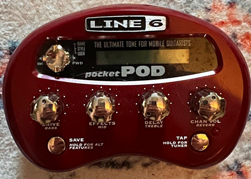 Line pocket pod digital - line, 6