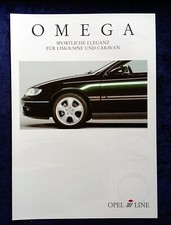 Irmscher Opel Omega B, sedan + caravan tuning + accessories brochure 7.1997