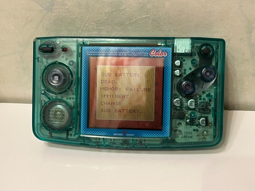 Console neo geo pocket - console,