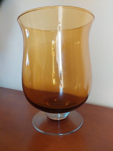 Vase photophore verre fumé - vase,