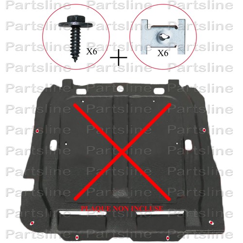 Kit vis cache - protection, sous