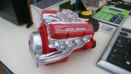 Maquette moteur cison - maquette, v8