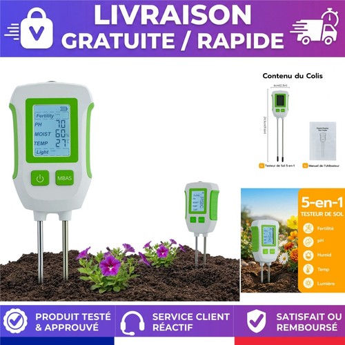 Testeur sol 1 ph - testeur,