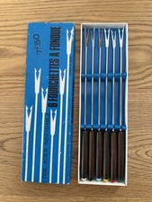 6 FOURCHETTES PIQUE à FONDUE